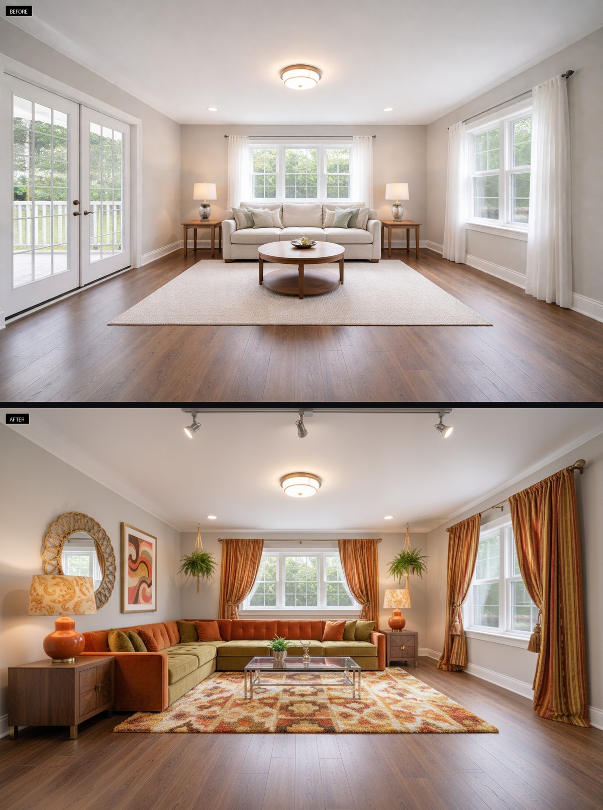 Warm 7 Living Room
