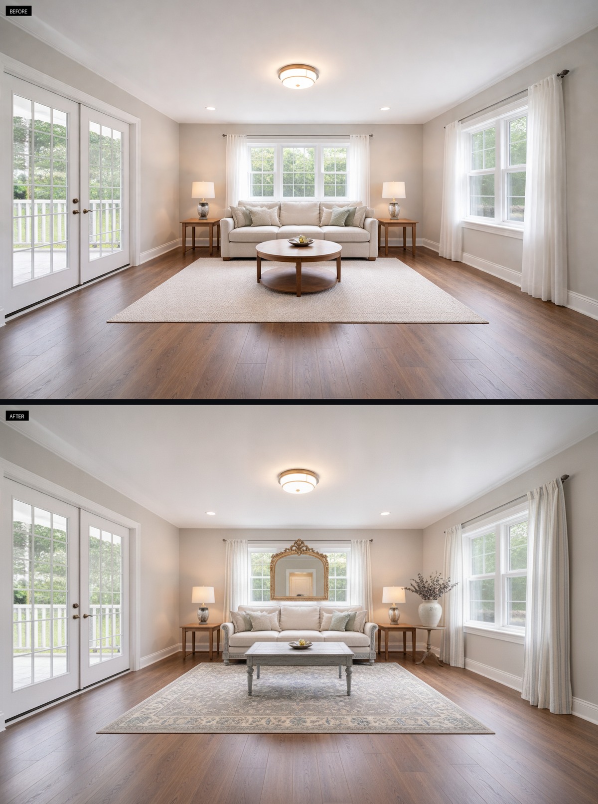 Gustavian Living Room Refresh