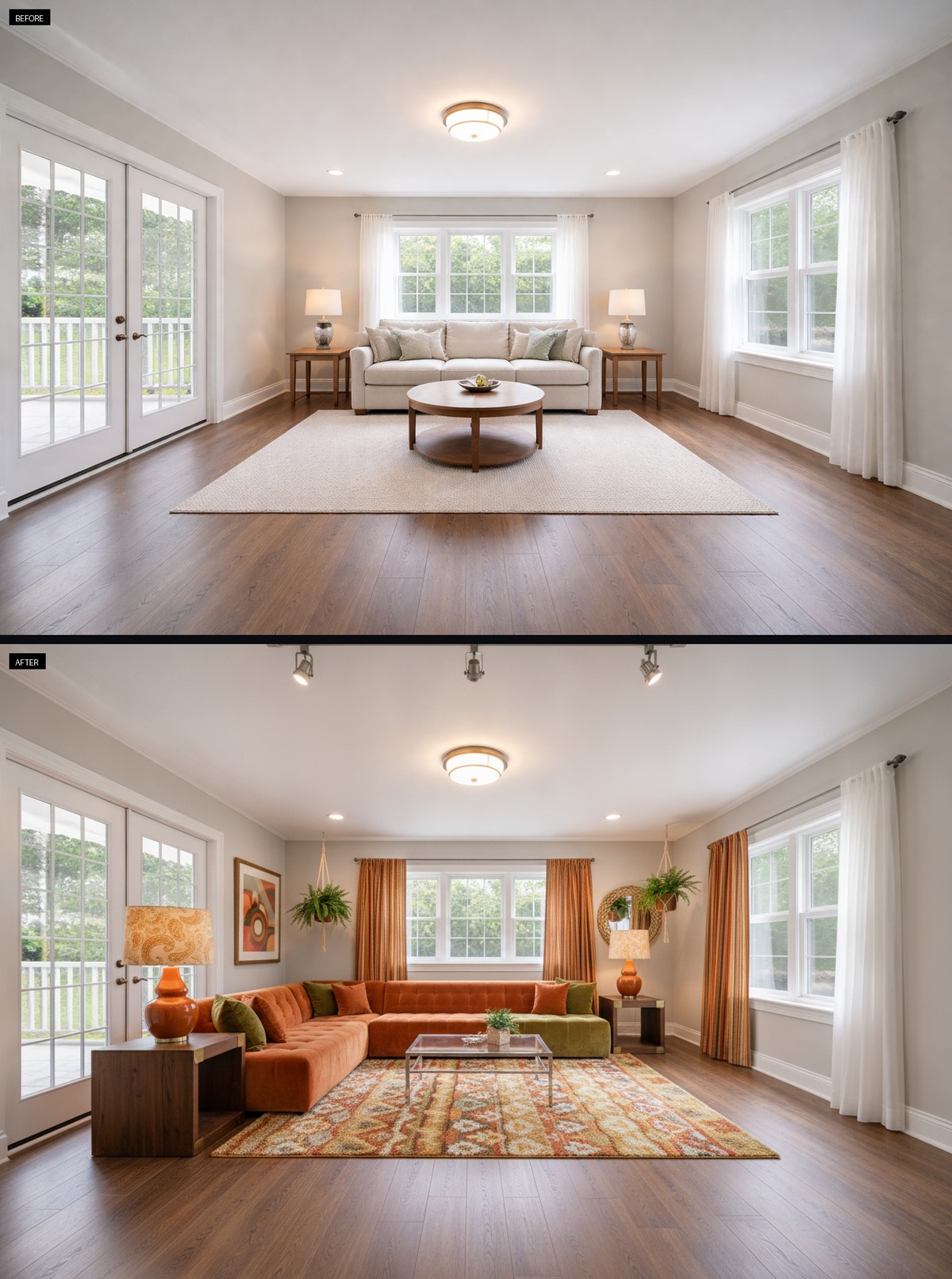 70s Revival Living Room Refresh
